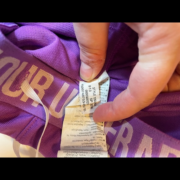 Purple Under Armor Athletic Shorts - Picture 6 of 6